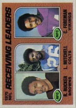 1976 Topps #202 Receiving Leaders/Reggie Rucker/Lydell Mitchell/Chuck Foreman