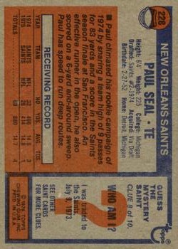 1976 Topps Football (Pick Card From List) C152 11-24 - Picture 172 of 411