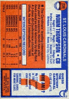 1976 Topps Football (Pick Card From List) C152 11-24 - Picture 188 of 411