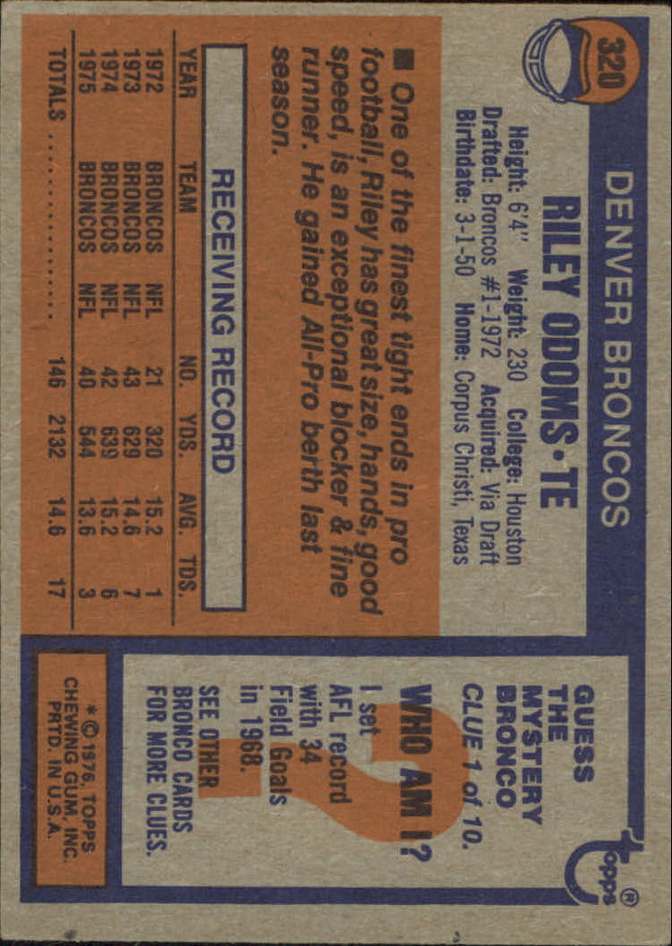 1976 Topps Football (Pick Card From List) C152 11-24 - Picture 259 of 411