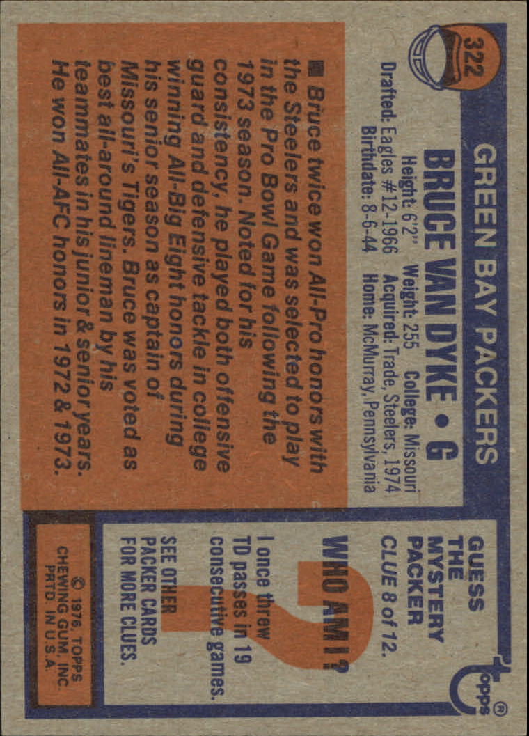 1976 Topps Football (Pick Card From List) C152 11-24 - Picture 263 of 411