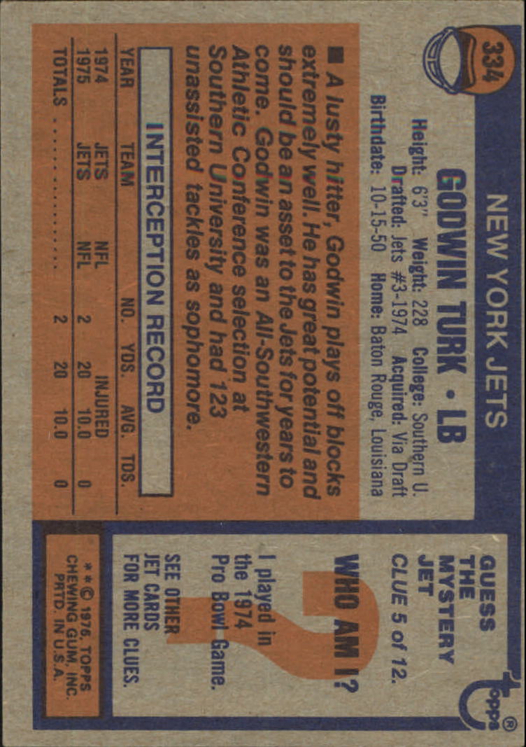 1976 Topps Football (Pick Card From List) C152 11-24 - Picture 265 of 411