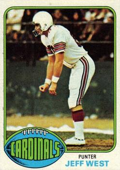 1976 Topps #363 Jeff West RC