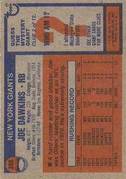 1976 Topps Football (Pick Card From List) C152 11-24 - Picture 317 of 411