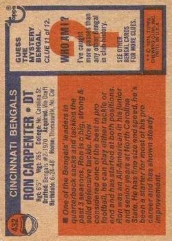 1976 Topps Football (Pick Card From List) C152 11-24 - Picture 369 of 411