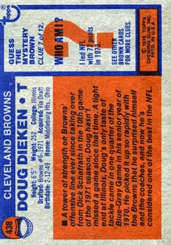 1976 Topps Football (Pick Card From List) C152 11-24 - Picture 375 of 411