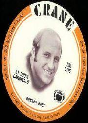 1976 Crane Discs #22 Jim Otis