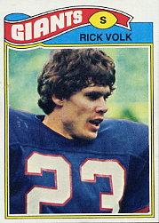 1977 Topps #8 Rick Volk