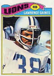 1977 Topps #21 Lawrence Gaines RC