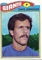 1977 Topps #49 Dave Jennings