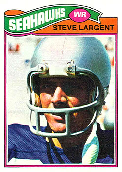 1977 Topps #177 Steve Largent RC
