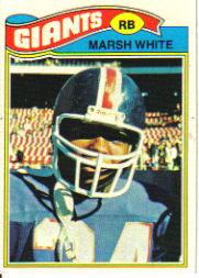 1977 Topps #196 Marsh White RC