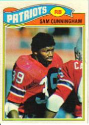 1977 Topps #229 Sam Cunningham