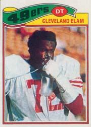 1977 Topps #247 Cleveland Elam RC
