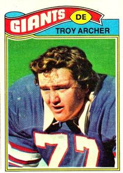 1977 Topps #258 Troy Archer RC