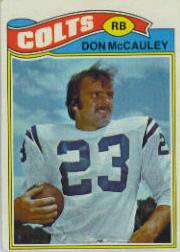 1977 Topps #288 Don McCauley