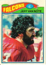 1977 Topps #327 Jeff Van Note