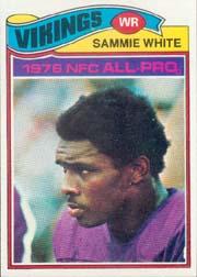 1977 Topps #340 Sammie White RC