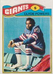 1977 Topps #368 Clyde Powers RC