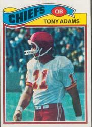 1977 Topps #394 Tony Adams RC