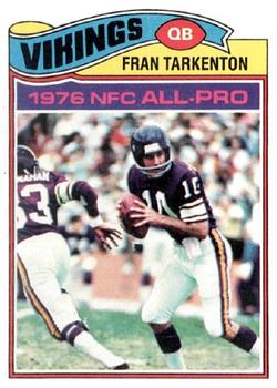 1977 Topps #400 Fran Tarkenton AP