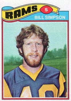 1977 Topps #406 Bill Simpson RC