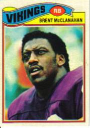 1977 Topps #419 Brent McClanahan