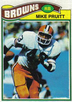 1977 Topps #444 Mike Pruitt RC