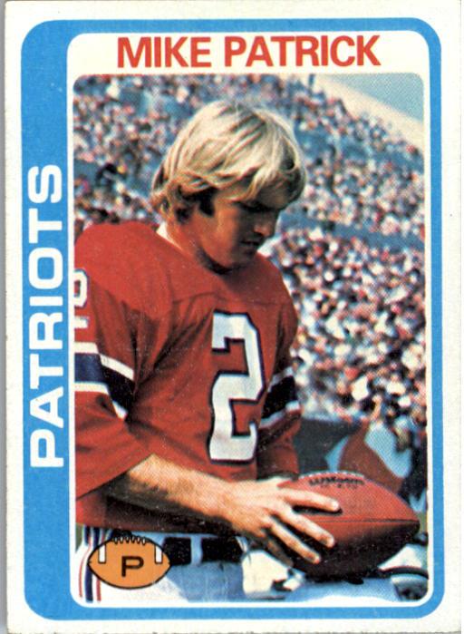 1978 Topps #56 Mike Patrick