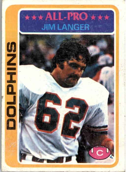 1978 Topps #70 Jim Langer AP