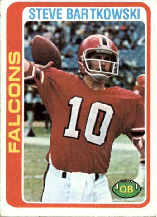 1976 Topps Football Card #35: Steve Bartkowski rookie card