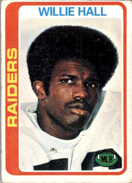1978 Topps #345 Willie Hall