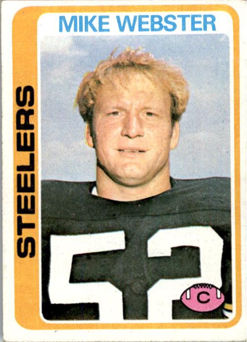 1978 Topps #351 Mike Webster