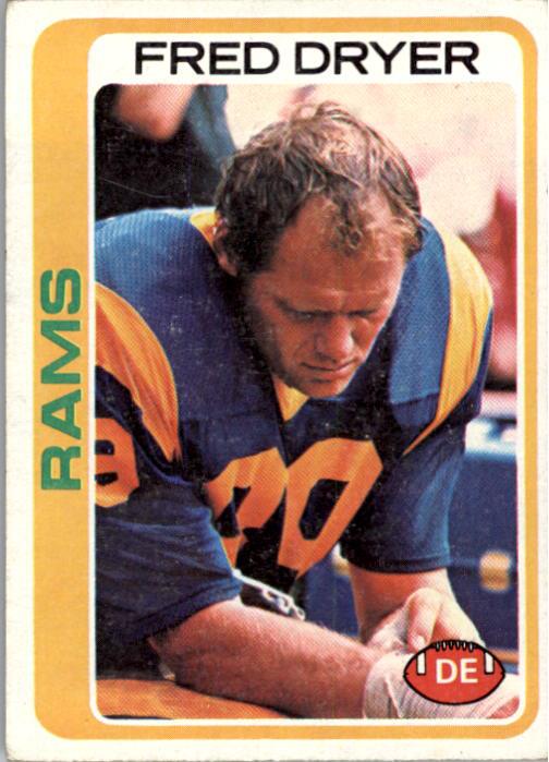 1978 Topps #366 Fred Dryer