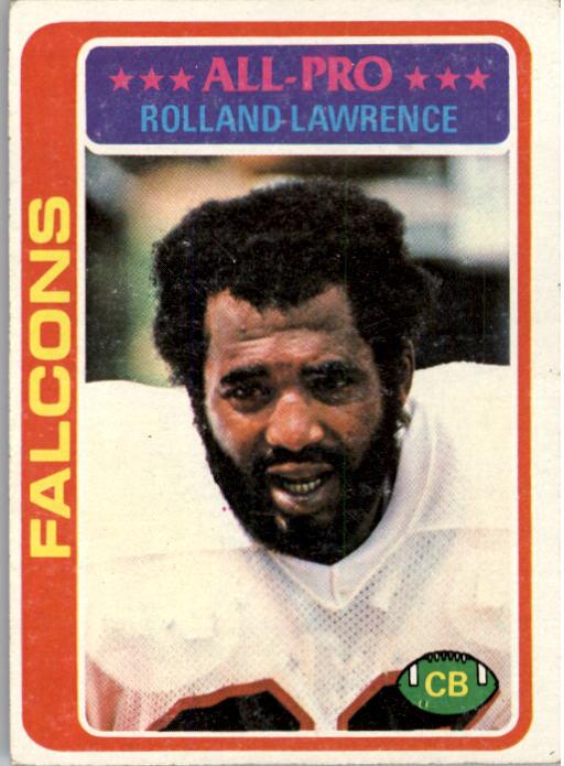 1978 Topps #490 Rolland Lawrence