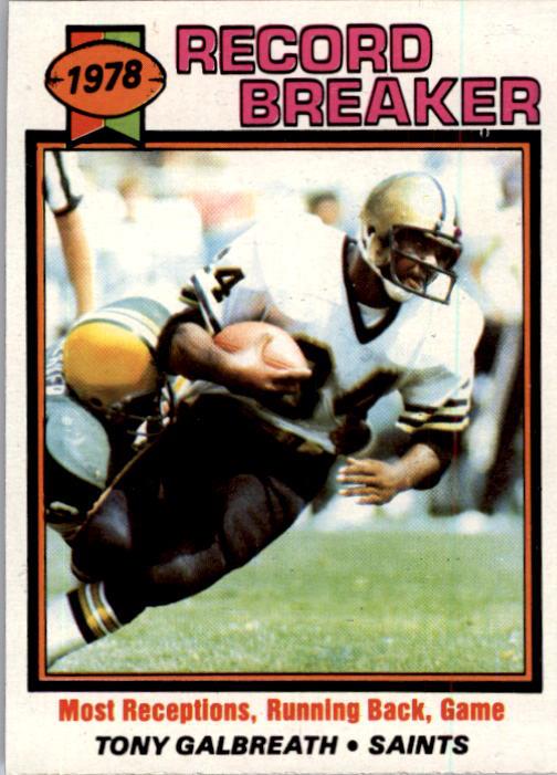 1979 Topps #332 Tony Galbreath RB/Most Receptions&/Running Back& Game