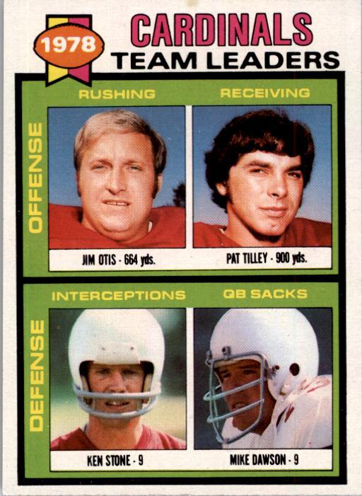1979 Topps #488 St. Louis Cardinals TL/Jim Otis/Pat Tilley/Ken Stone/Mike Dawson/(checklist back)