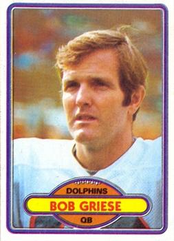1980 Topps #35 Bob Griese