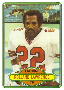 1980 Topps #37 Rolland Lawrence