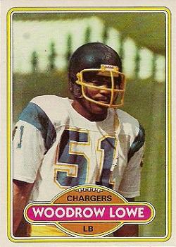 1980 Topps #68 Woodrow Lowe