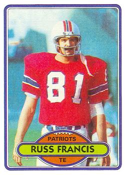 1980 Topps #80 Russ Francis