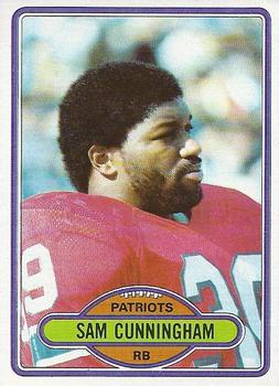 1980 Topps #119 Sam Cunningham