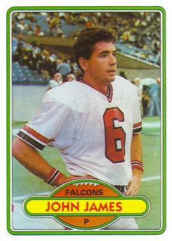 1980 Topps #126 John James