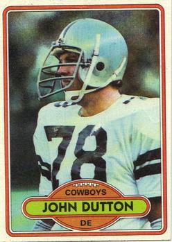 1980 Topps #134 John Dutton