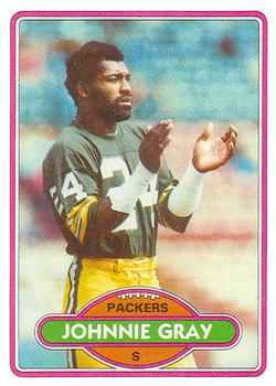 1980 Topps #163 Johnnie Gray