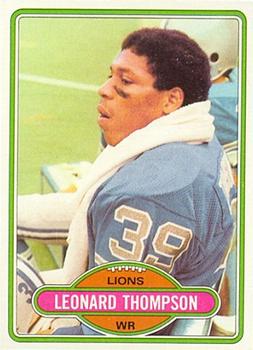 1980 Topps #172 Leonard Thompson