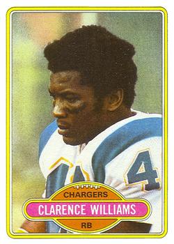 1980 Topps #237 Clarence Williams RB RC