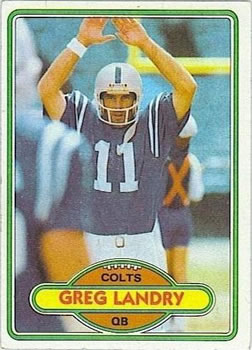 1980 Topps #265 Greg Landry