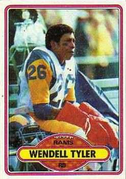 1980 Topps #273 Wendell Tyler RC