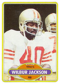 1980 Topps #302 Wilbur Jackson